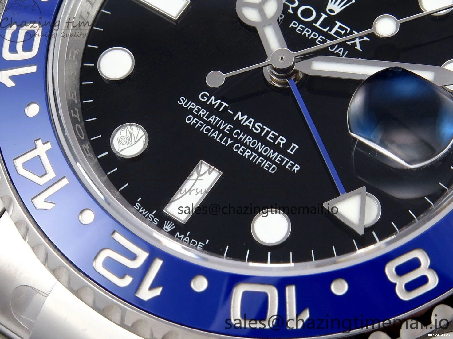 0411 GMT-Master II 126710 BLNR 904L THBF 1:1 Best Edition on Oyster Bracelet SH3285 CHS StreetReady 957